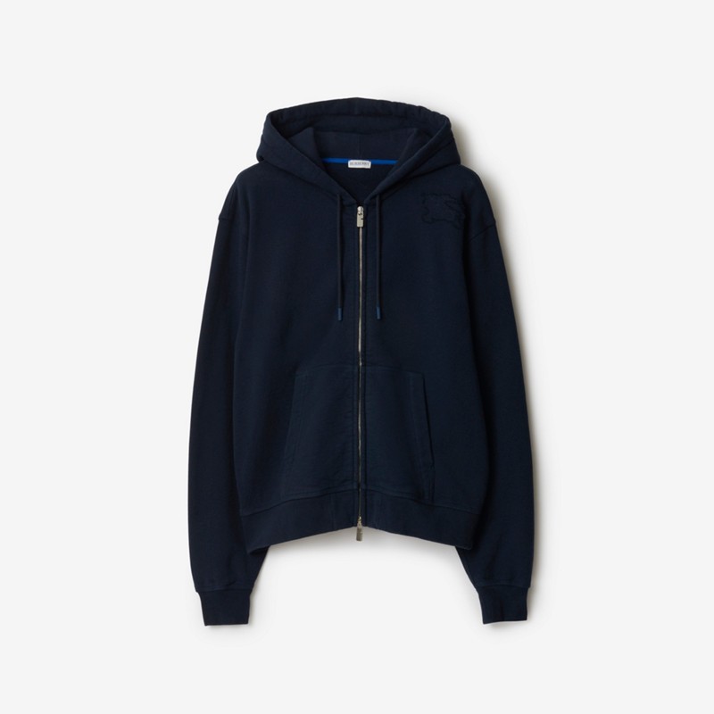 Burberry Sudadera en algodón con capucha y cremalleraPrecio 640 00 € Rebajas baratas