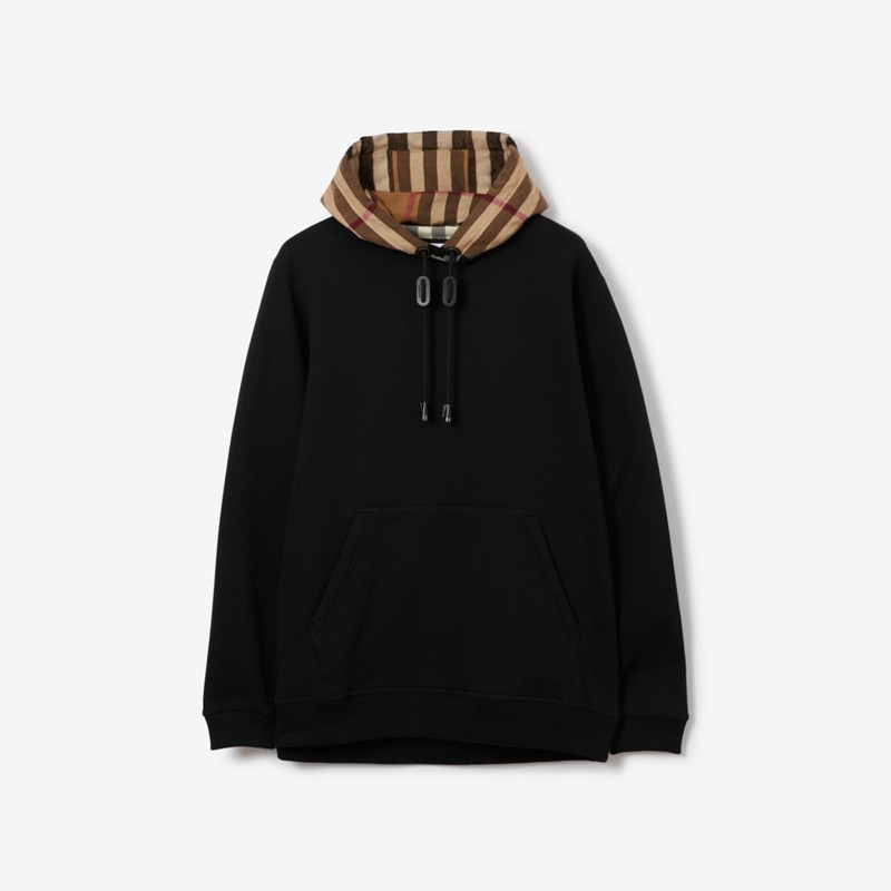 Burberry Sudadera en mezcla de algodón con capucha CheckPrecio 690 00 €