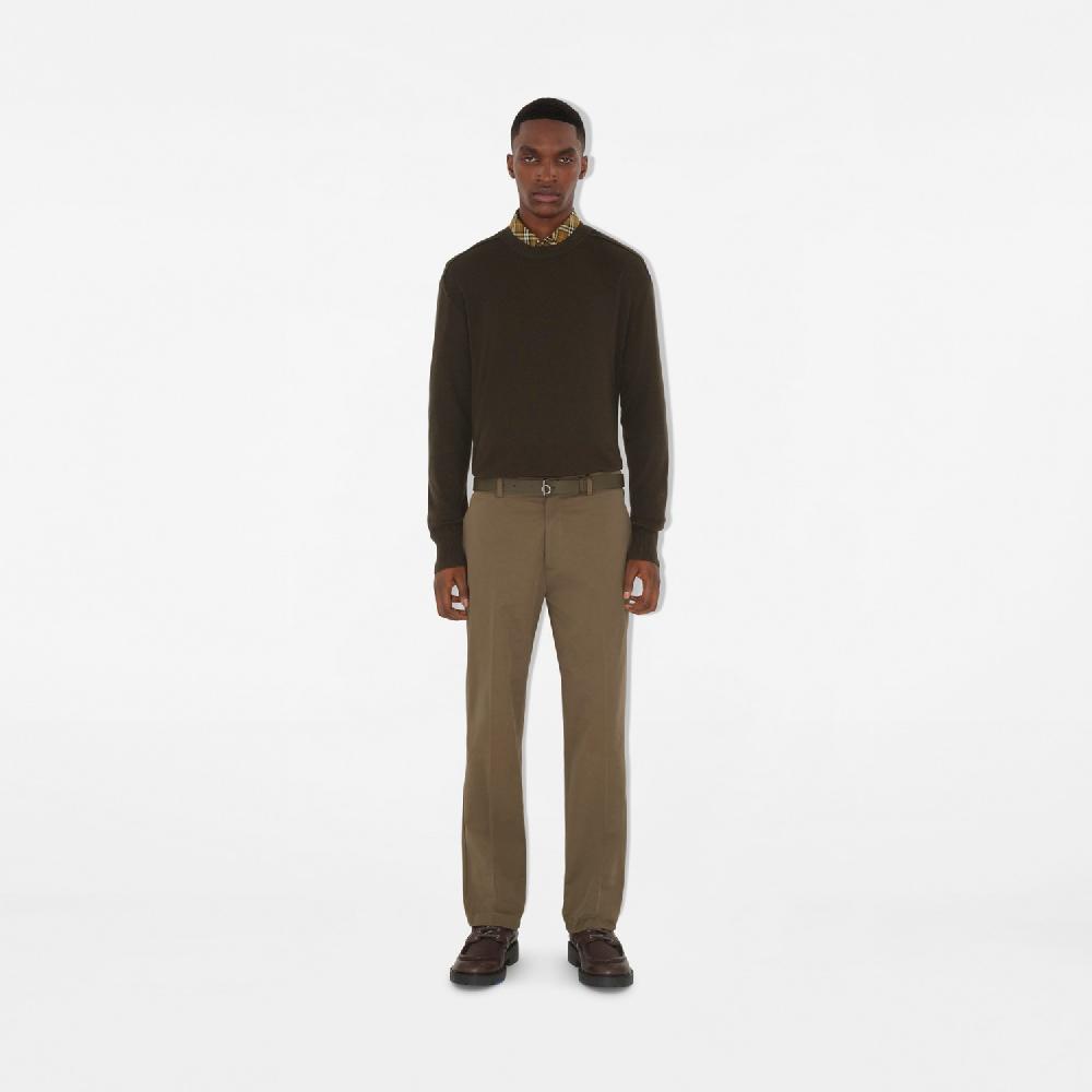 Burberry Pantalones chinos en algodónPrecio 570 00 € Mejor oferta