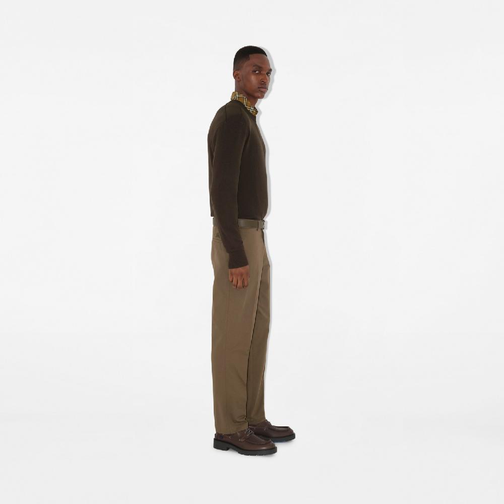Burberry Pantalones chinos en algodónPrecio 570 00 € Mejor oferta