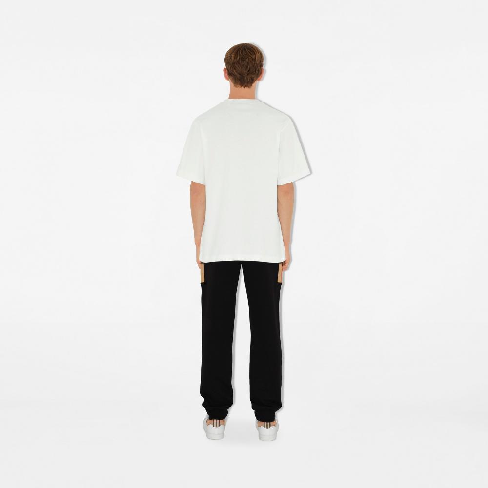 Burberry Pantalones de jogging en algodón con paneles CheckPrecio 620 00 € Disponibilidad limitada Rebajas top