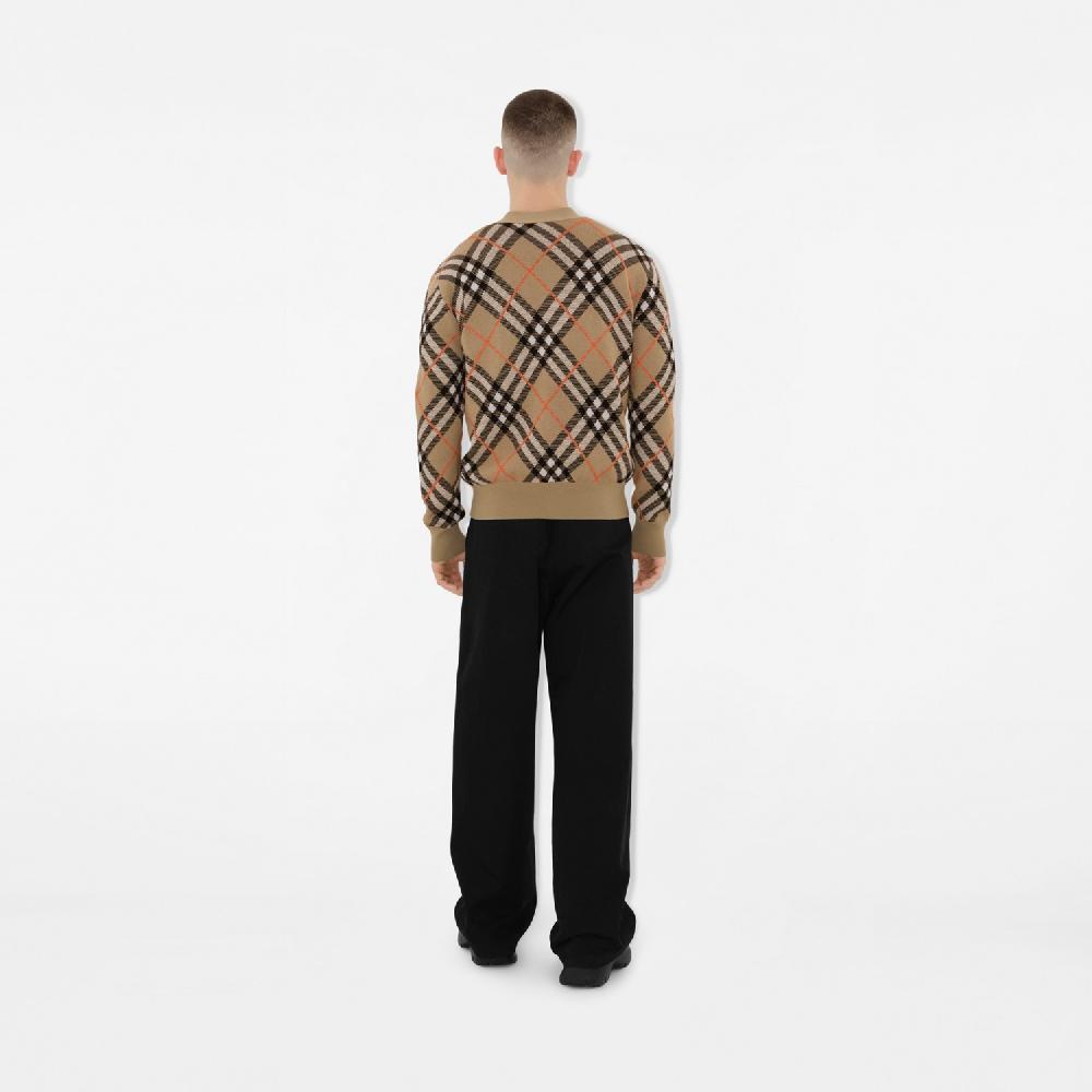 Burberry Cárdigan en mezcla de lana y mohair CheckPrecio 1.090 00 € Descuentos del mes