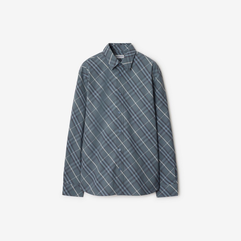 Burberry Camisa en algodón Check de corte estándarPrecio 570 00 € Novedades Grandes ahorros