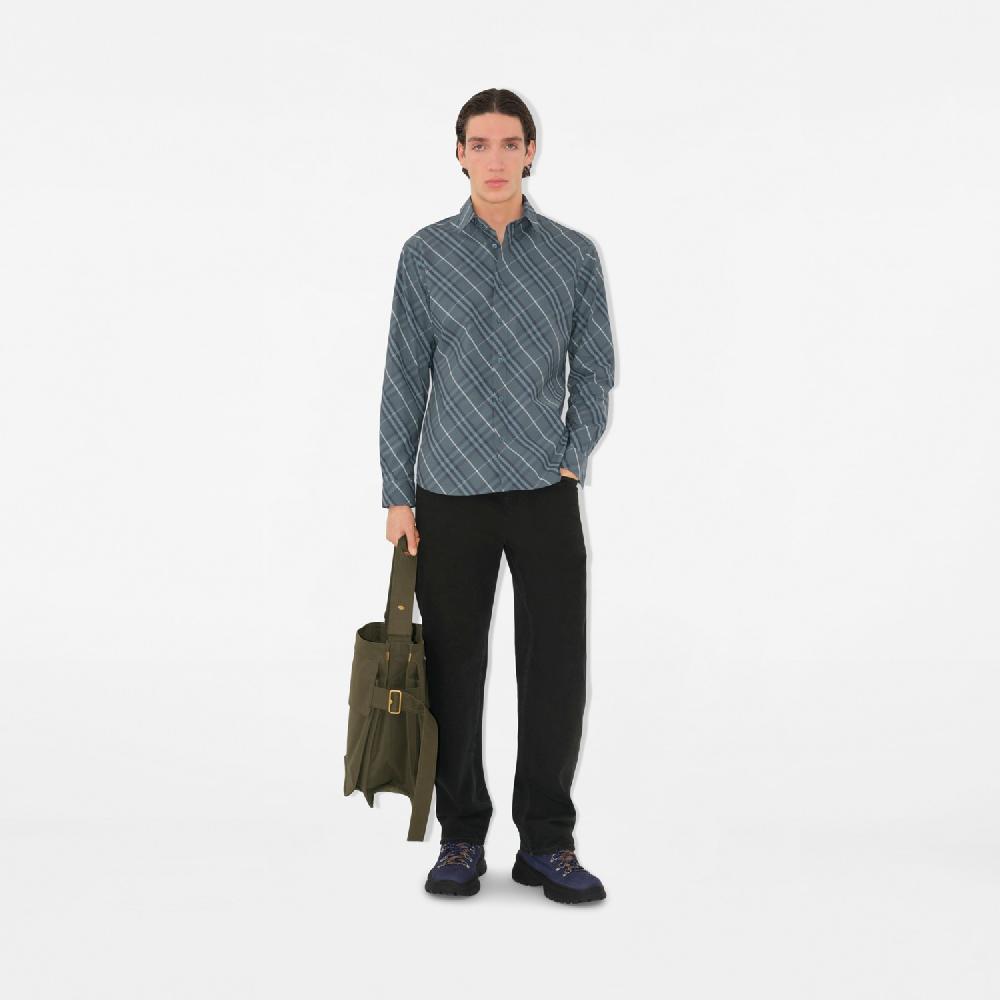Burberry Camisa en algodón Check de corte estándarPrecio 570 00 € Novedades Grandes ahorros