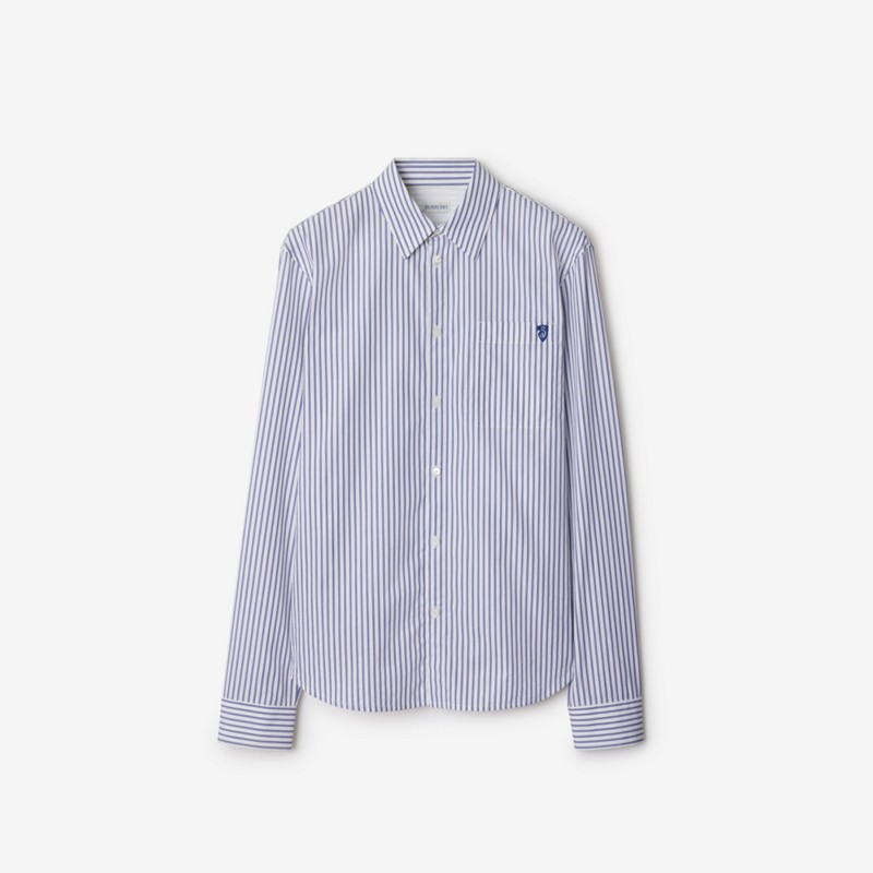 Burberry Camisa en algodón a rayas con corte holgadoPrecio 620 00 € Rebajas de fin de temporada