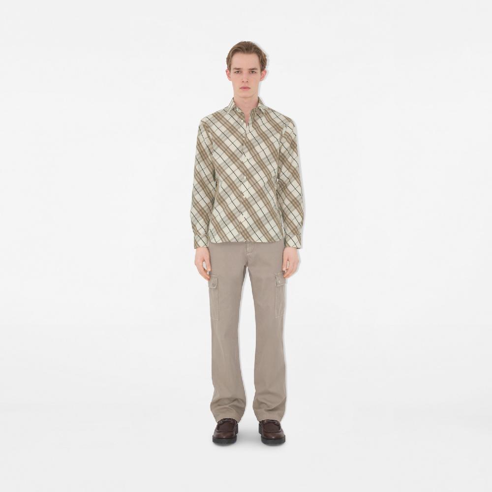 Burberry Camisa en algodón Check de corte estándarPrecio 570 00 € Novedades Devoluciones gratuitas