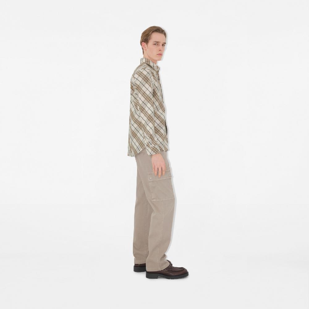 Burberry Camisa en algodón Check de corte estándarPrecio 570 00 € Novedades Devoluciones gratuitas