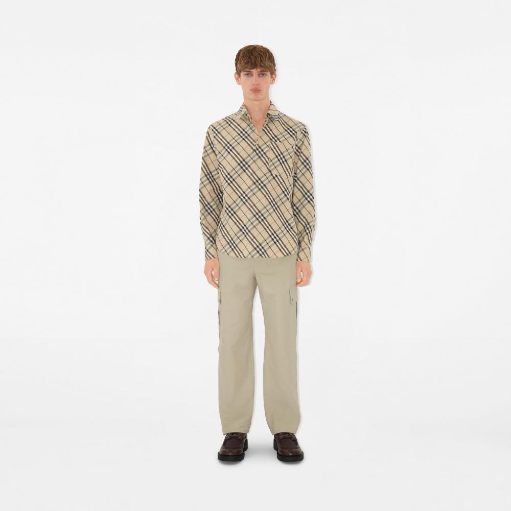 Burberry Camisa en algodón Check de corte holgadoPrecio 570 00 € 2025