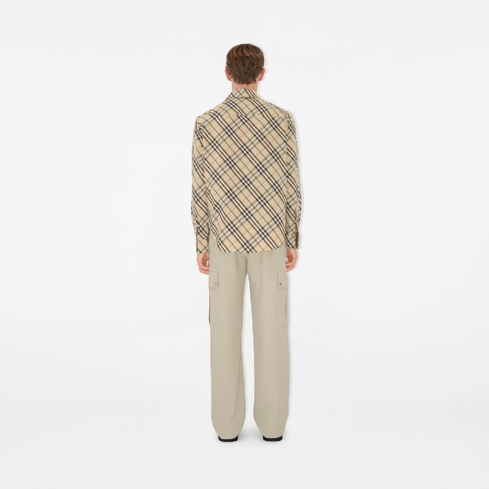 Burberry Camisa en algodón Check de corte holgadoPrecio 570 00 € 2025