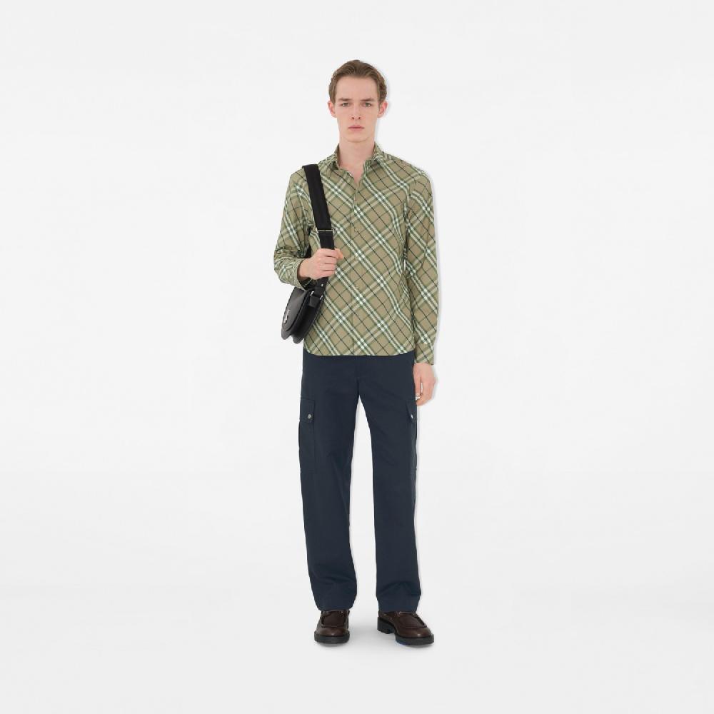 Burberry Camisa en algodón Check de corte estándarPrecio 570 00 € Novedades Outlet