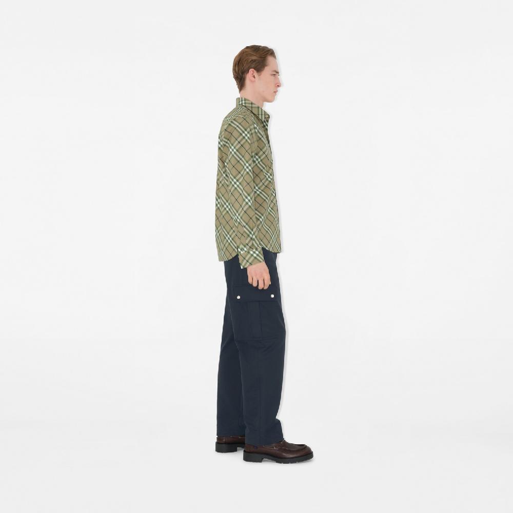 Burberry Camisa en algodón Check de corte estándarPrecio 570 00 € Novedades Outlet