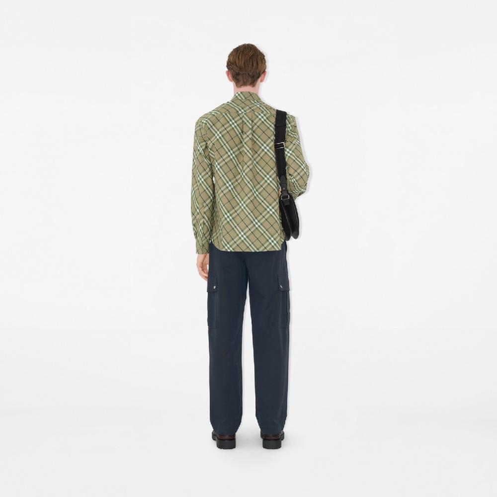 Burberry Camisa en algodón Check de corte estándarPrecio 570 00 € Novedades Outlet