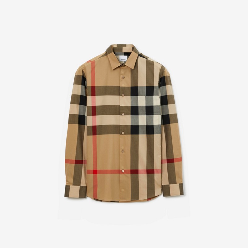 Burberry Camisa en algodón CheckPrecio 520 00 € Gran oferta