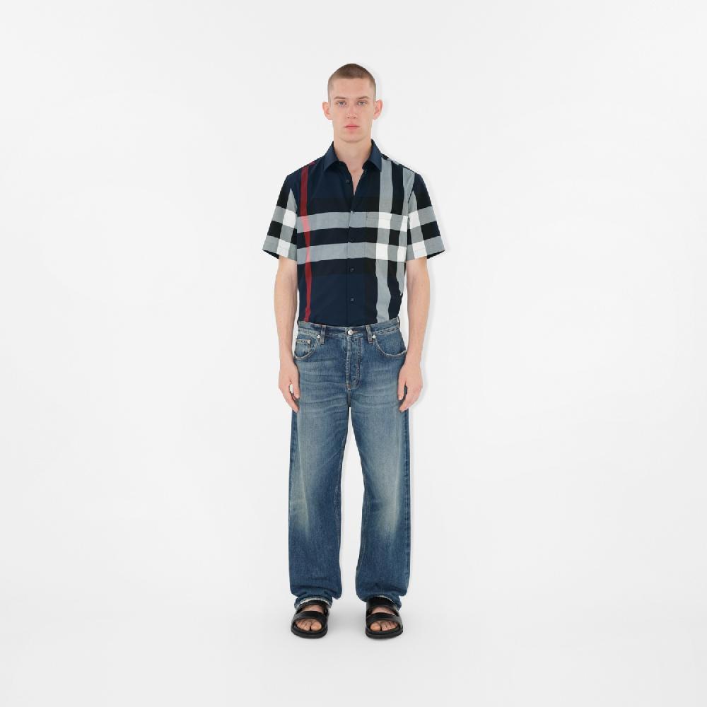 Burberry Camisa en algodón CheckPrecio 480 00 € Rebajas de fábrica