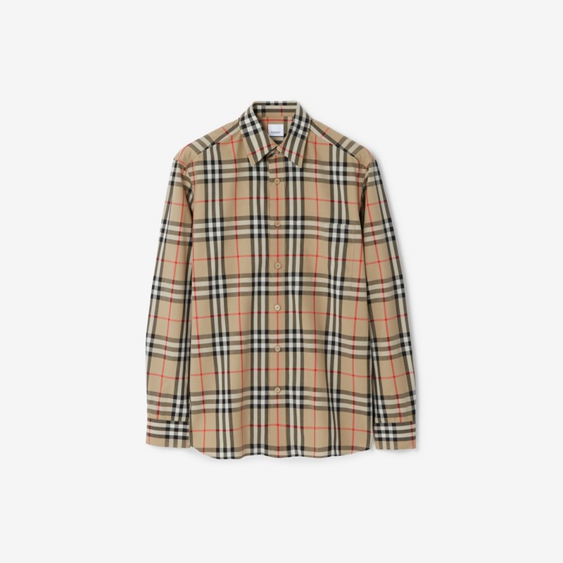 Burberry Camisa en algodón CheckPrecio 520 00 € Los más vendidos