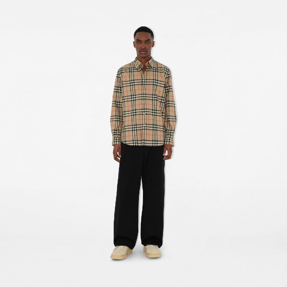Burberry Camisa en algodón CheckPrecio 520 00 € Los más vendidos