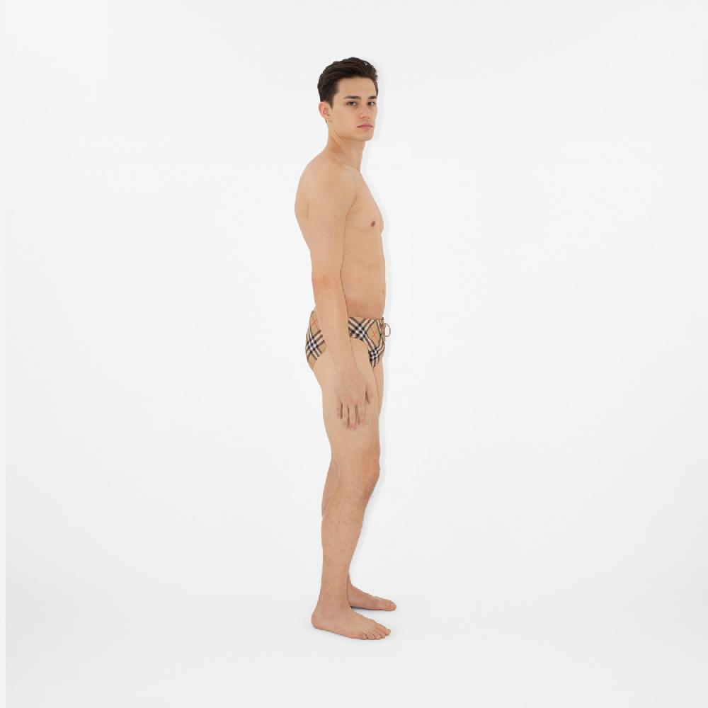 Burberry Bañador de slip CheckPrecio 360 00 € Ventas relámpago