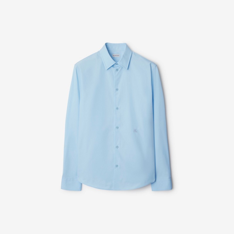 Burberry Camisa formal entallada en algodónPrecio 520 00 € Oferta especial de fábrica