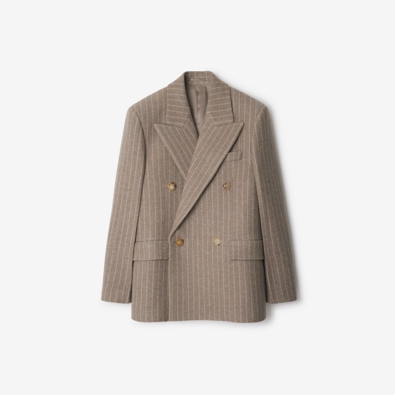 Burberry Chaqueta de vestir en lana con raya diplomáticaPrecio 2.590 00 €
