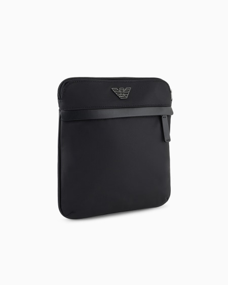 Armani Bandolera plana de nailon reciclado ASV Rebajas