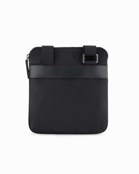 Armani Bandolera plana de nailon reciclado ASV Rebajas