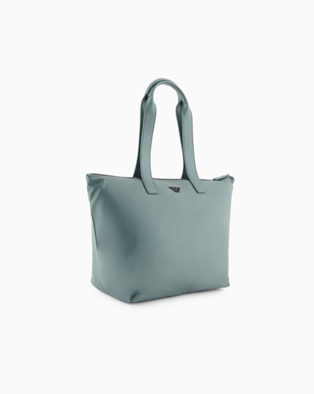 Armani Bolso shopper mediano de nailon reciclado ASV Tienda