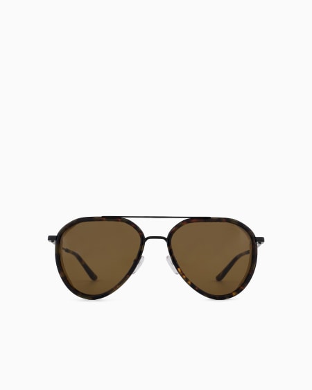 Armani Gafas de sol estilo piloto para hombre Últimos 3 días
