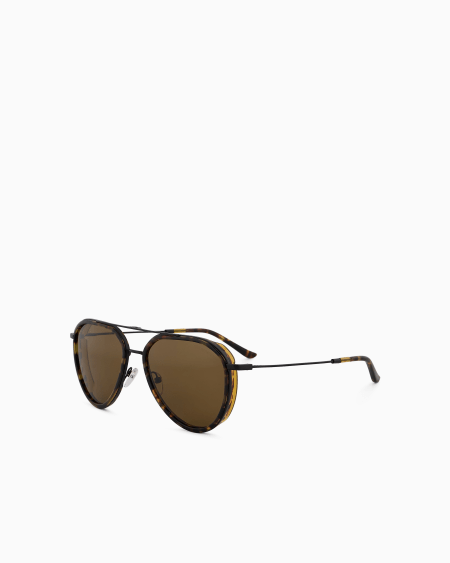 Armani Gafas de sol estilo piloto para hombre Últimos 3 días