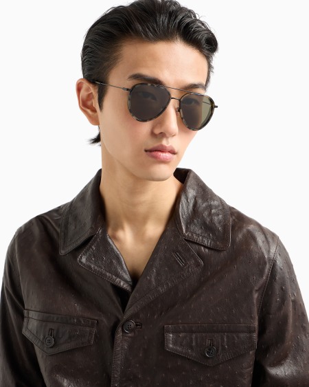 Armani Gafas de sol estilo piloto para hombre Oferta especial de fábrica