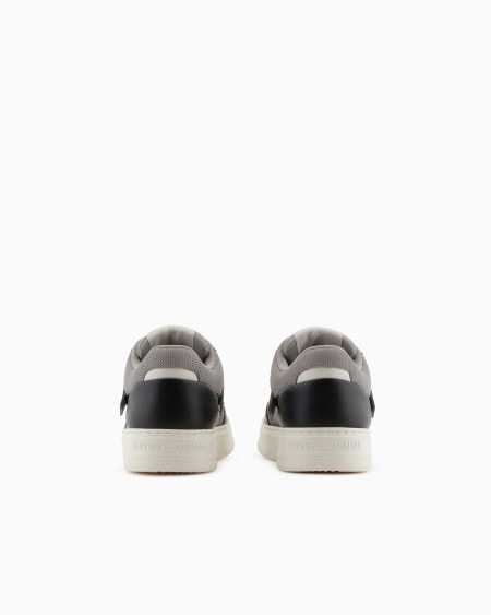 Armani Deportivas de piel y malla con detalles en contraste Limitado a 3 días
