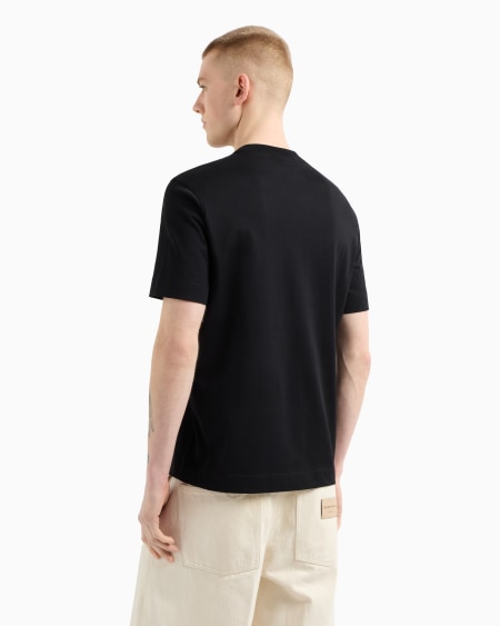 Armani Camiseta de punto con parche bordado con logotipo En oferta