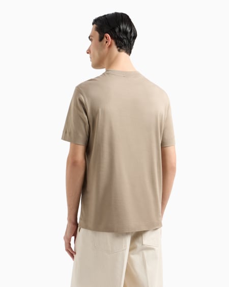 Armani Camiseta de punto con parche bordado con logotipo Grandes ahorros