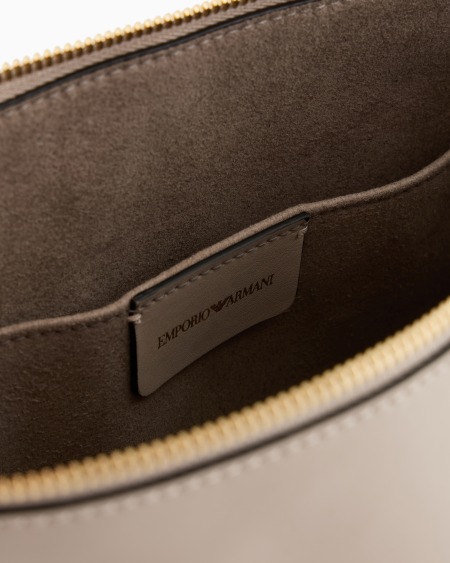 Armani Bolso de mano mediano de piel lisa Liquidación