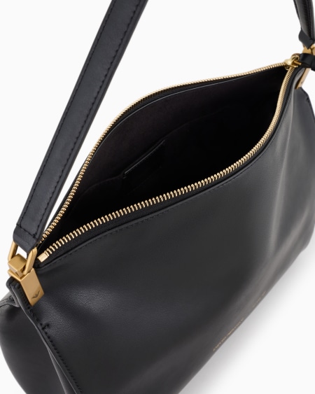 Armani Bolso de mano mediano de piel lisa Mejor oferta