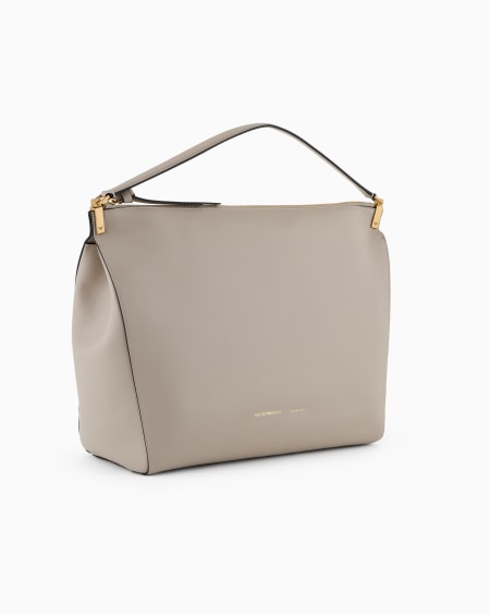 Armani Bolso de mano grande de piel lisa Rebajas top