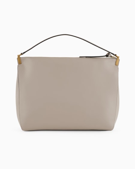 Armani Bolso de mano grande de piel lisa Rebajas top