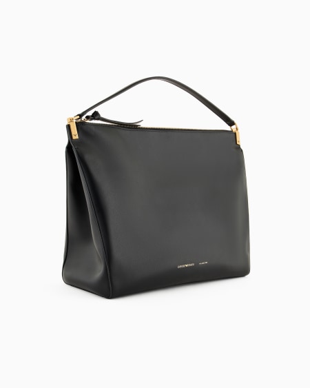 Armani Bolso de mano grande de piel lisa Envío gratis