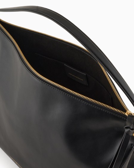 Armani Bolso de mano grande de piel lisa Envío gratis