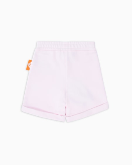 Armani Pantalones cortos de punto orgánico con estampado Manga Bear Crew ASV Limitado a 3 días