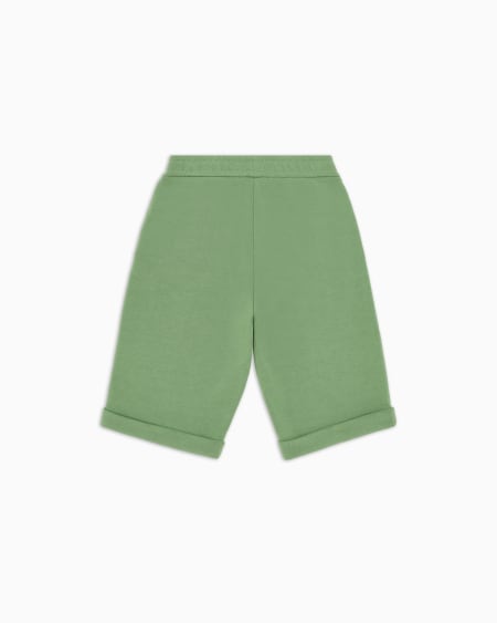 Armani Bermudas holgadas de punto orgánico con estampado Manga Bear Crew ASV En línea