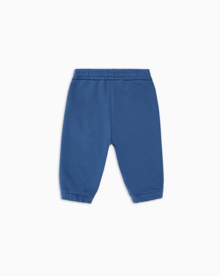 Armani Pantalones de chándal de punto orgánico con estampado Manga Bear Crew ASV Outlet