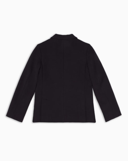 Armani Chaqueta de abotonadura sencilla de punto Rebajas