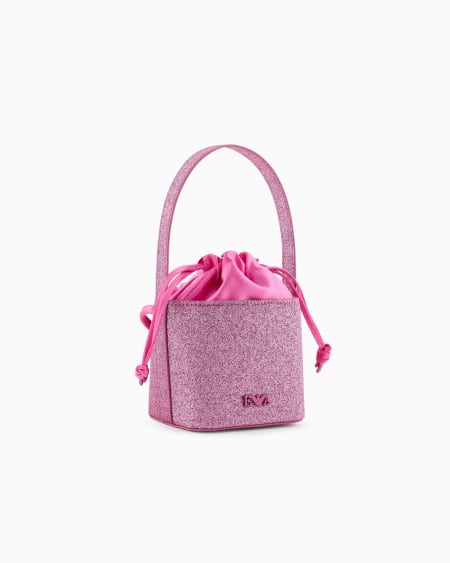 Armani Bolso bandolera con purpurina y cordón Gran oferta