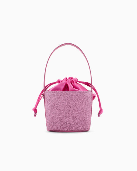 Armani Bolso bandolera con purpurina y cordón Gran oferta