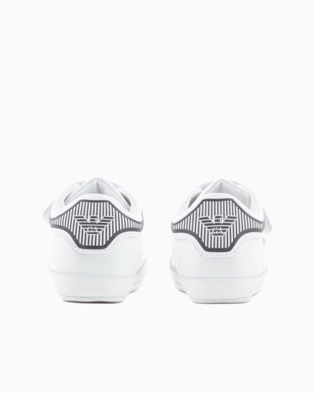 Armani Deportivas de napa con velcro Rebajas baratas