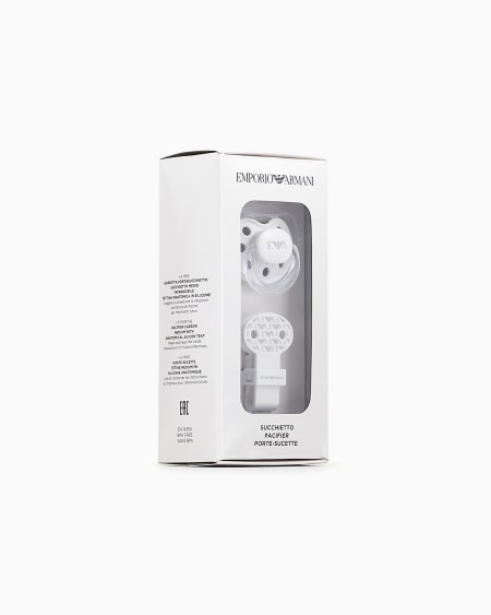 Armani Conjunto para bebé con chupete y cadena Rebajas de fábrica