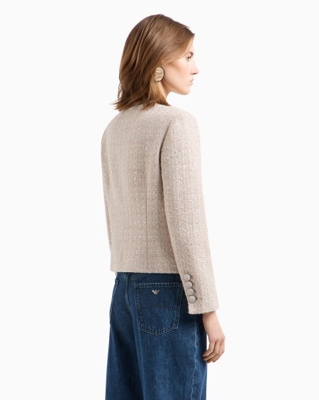 Armani Chaqueta de tweed de lúrex Limitado a 3 días