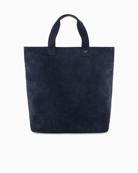 Armani Maxibolso shopper de ante cápsula Peace ASV Ofertas especiales