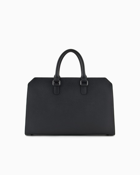 Armani Bolso modelo business de piel abatanada Ofertas