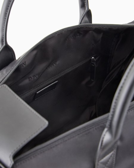 Armani Bolso de fin de semana en nailon reciclado ASV Tienda